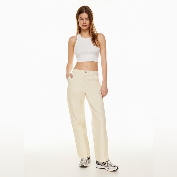 TNA Aritzia‎ Greenwich High Waist Carpenter Twill Pants Size 8 NWT - Picture 9 of 15